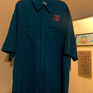 Men’s Pro Fishing Shirt- Texas A&M logo